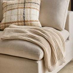 Ochre Ribba Throw