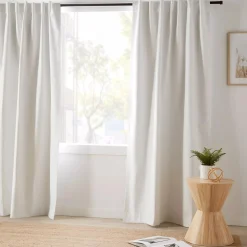Off White Mullins Blackout Back-Tab Curtain