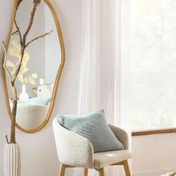 Organic Wood Mirror