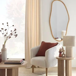 Organic Wood Mirror