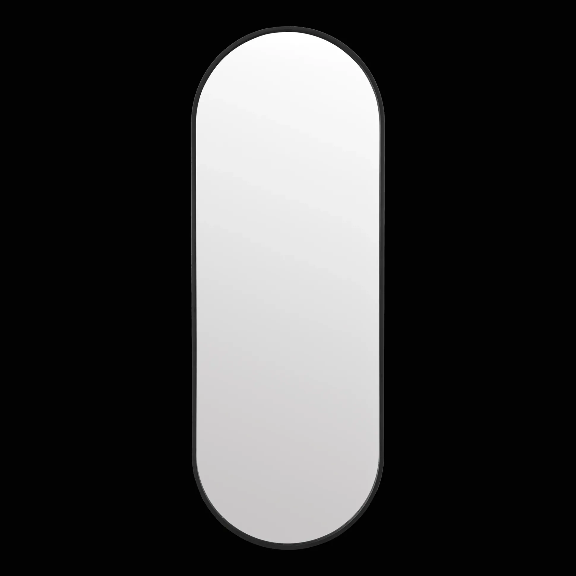Oval Framed Mirror