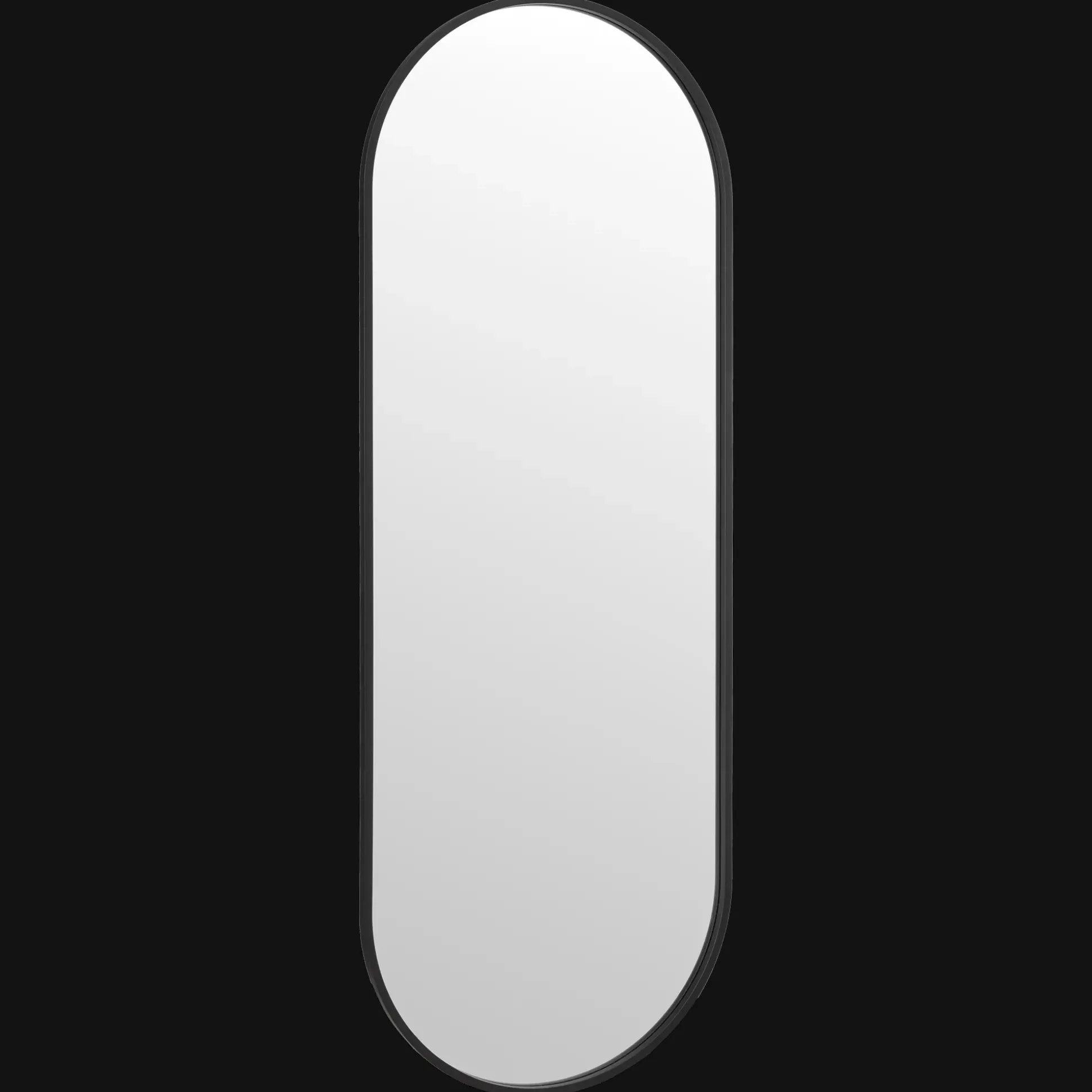 Oval Framed Mirror
