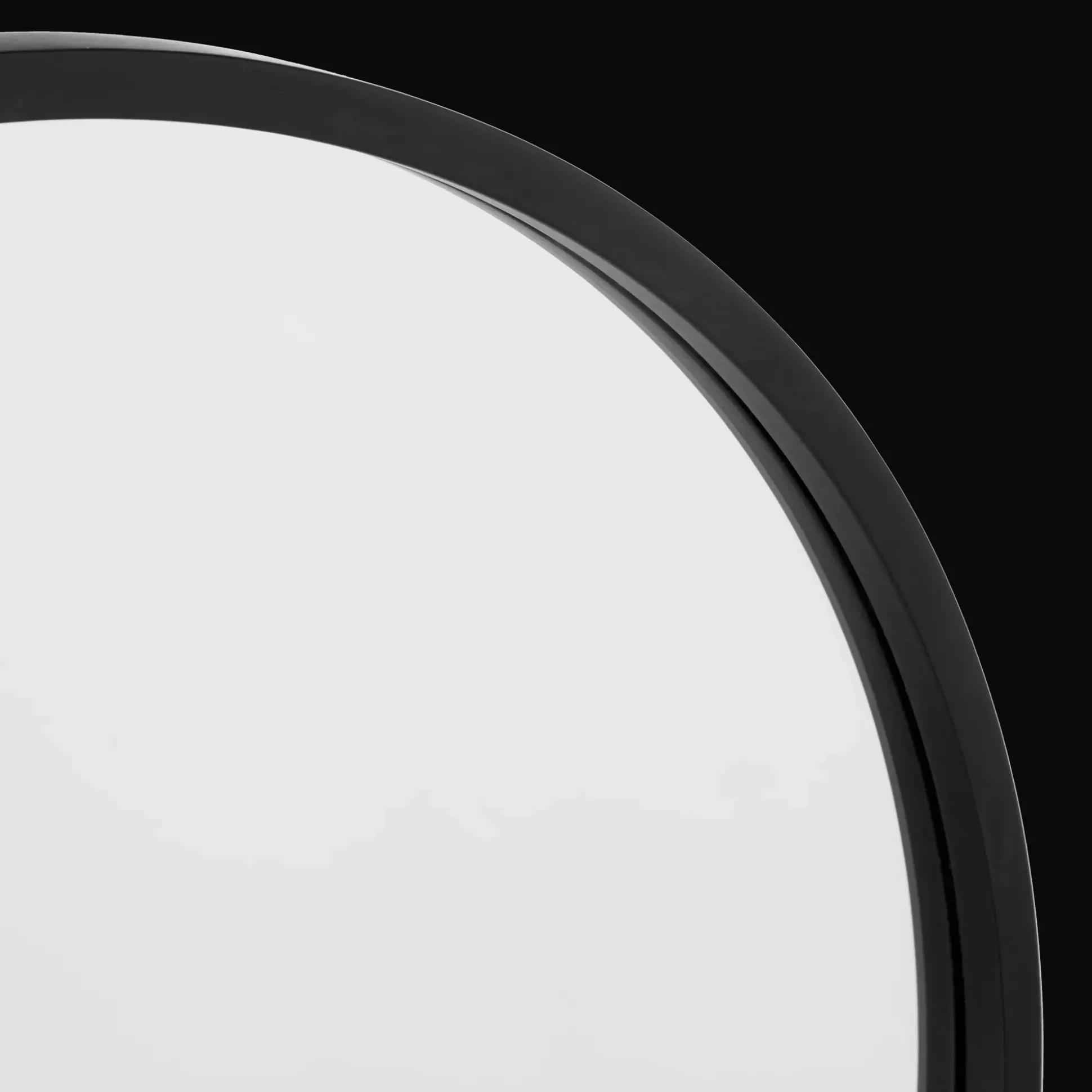 Oval Framed Mirror