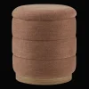 Ribbed Ottoman with Storage