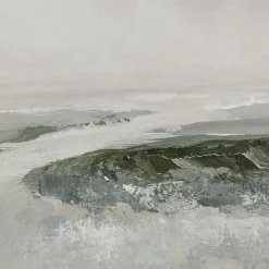 River Landscape Framed Art
