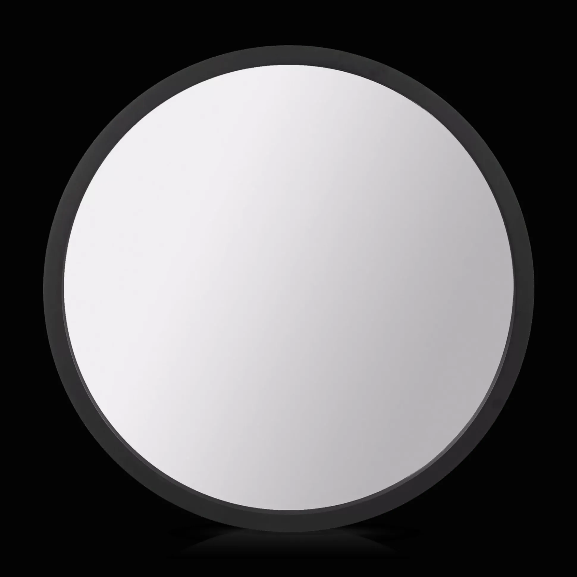 Round Framed Mirror