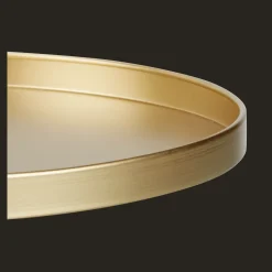 Round Gold Serving Tray