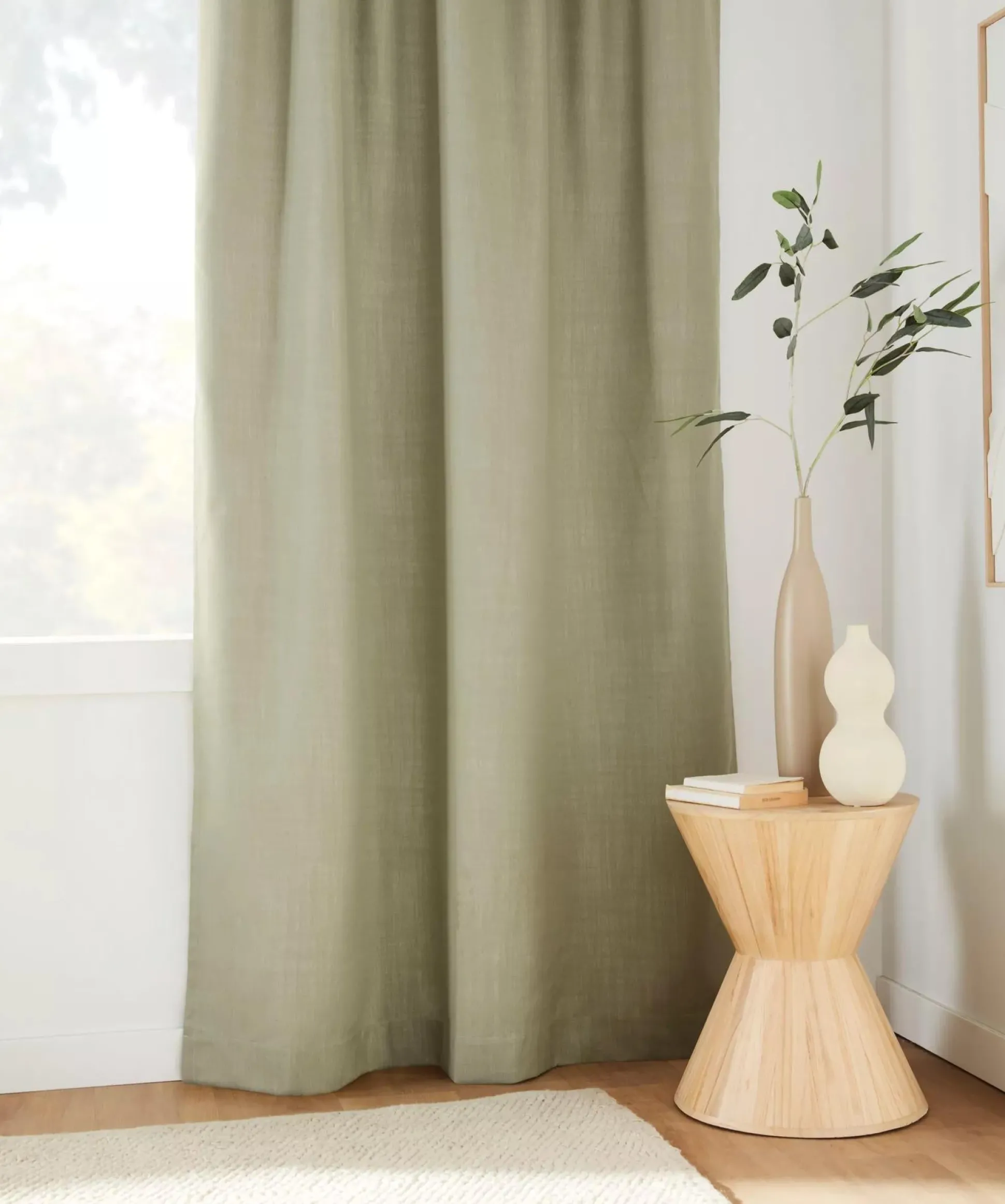 Sage Taha Rod Pocket Back Tab Blackout Curtain