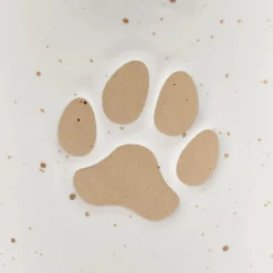 Speckled Ceramic Dog Cookie Jar