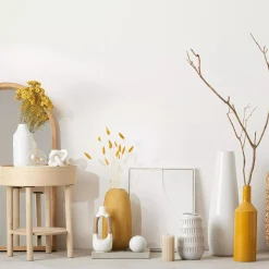 Speckled Ceramic Floor Vase