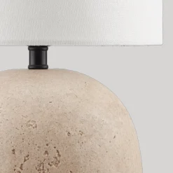 Table Lamp with Resin Base