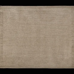 Taupe Ribba Throw
