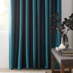 Teal Pegaze Blackout Curtain
