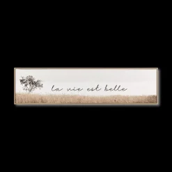 Typography Framed Art
