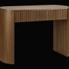 Walnut Console with Drawer