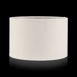 White Boucle Lamp Shade