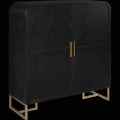Wood and Gold Buffet