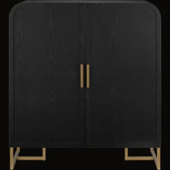 Wood and Gold Buffet