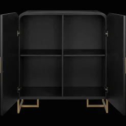 Wood and Gold Buffet